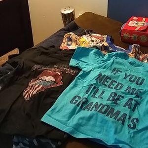Lot of boys tee shirts